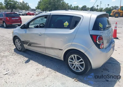 2014 Chevrolet Sonic Lt Auto from USA, damaged, VIN 1G1JC6SH8E4235238